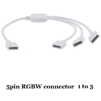 5 PIN LED Splitter Verteiler Kabel 1zu2 1zu3 1zu4 Adapter Verbinder Brücke für 5 polige Streifen